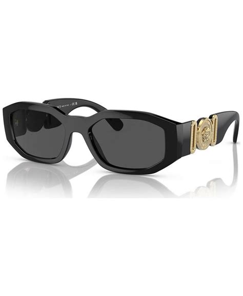 black versace leather sunglasses|authentic Versace unisex sunglasses.